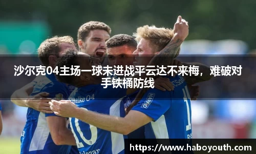 沙尔克04主场一球未进战平云达不来梅，难破对手铁桶防线