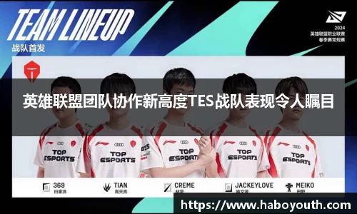 英雄联盟团队协作新高度TES战队表现令人瞩目