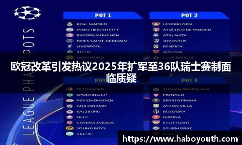 欧冠改革引发热议2025年扩军至36队瑞士赛制面临质疑