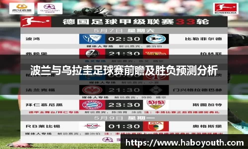波兰与乌拉圭足球赛前瞻及胜负预测分析